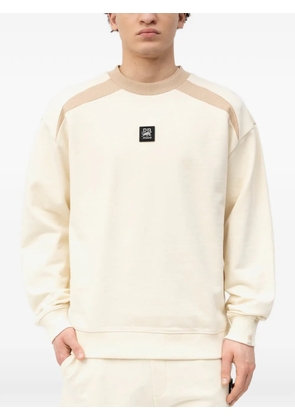 HUGO x RB Davalio panelled sweatshirt - Neutrals