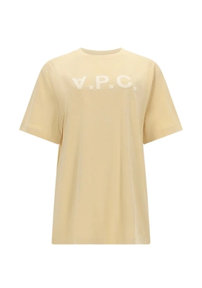 A.P.C. logo T-shirt - Neutrals