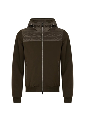 Moorer hooded zip jacket - Green
