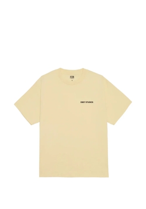 Obey Moves Of Life graphic-print T-shirt - Neutrals