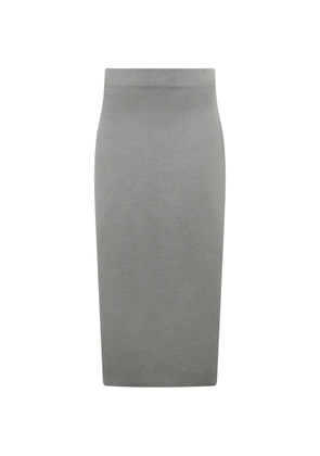 Fabiana Filippi fitted midi skirt - Grey