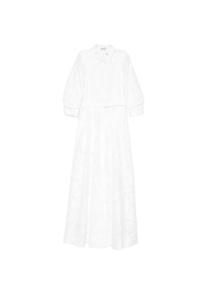 Simkhai floral belted maxi dress - White