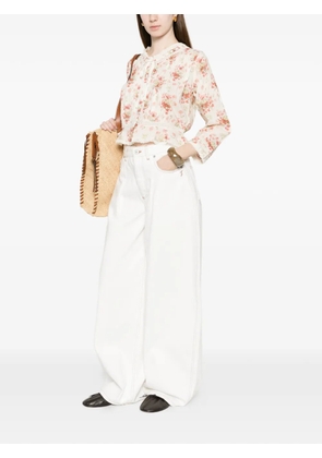 DÔEN Hillock lace blouse - Neutrals