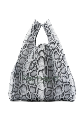 Carhartt WIP animal print tote bag - White