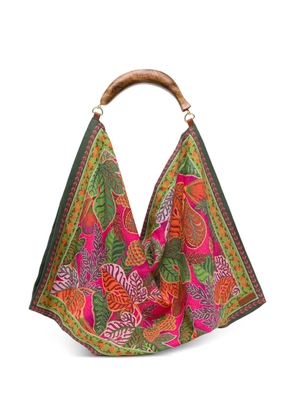 FARM Rio Scarf tote bag - Green