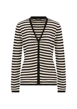 Fabiana Filippi V-neck striped cardigan - Neutrals