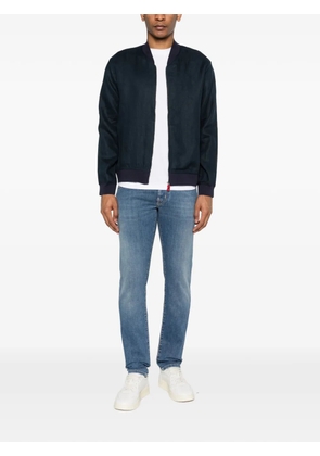 Jacob Cohën logo detail jeans - Blue