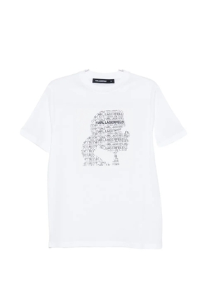 Karl Lagerfeld graphic print T-shirt - White
