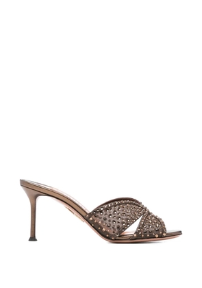 Aquazzura Crystal Lover sandals - Brown