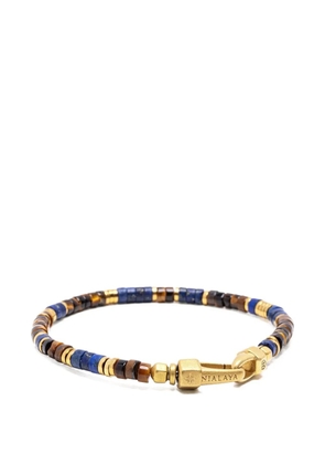 Nialaya Jewelry Earth Royale Heishi stones bracelet - Gold