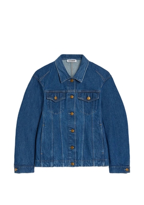 Jil Sander button denim jacket - Blue