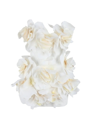 Acler Jackhill floral mini dress - White