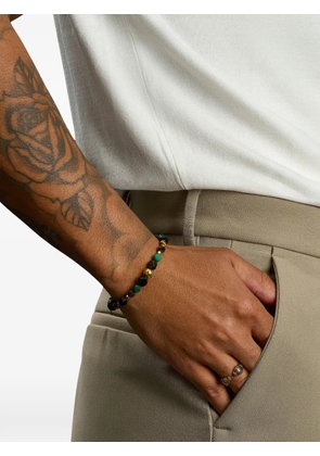 Nialaya Jewelry Spiritual Power malachite-beaded bracelet - Gold