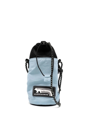 Maison Kitsuné Flash Fox bucket bag - Blue