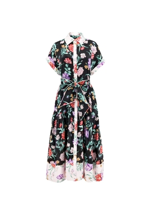 Christy Lynn Robin midi dress - Black