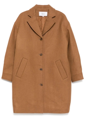 Maison Kitsuné wool coat - Neutrals