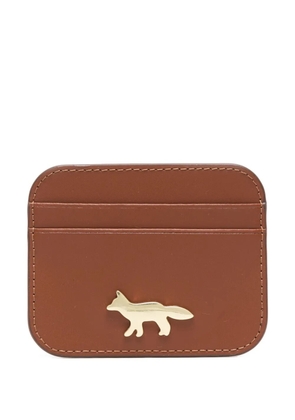 Maison Kitsuné Edie cardholder - Brown