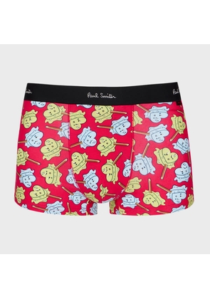 Paul Smith Red 'Melted Lolly' Print Boxer Briefs