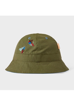 Paul Smith Loves Barbour Paul Smith loves Barbour - Khaki Bucket Hat Green