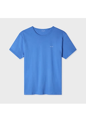 Paul Smith Men's Blue Signature Logo T-Shirt