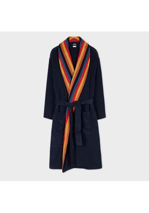 Paul Smith Navy 'Artist Stripe' Dressing Gown Multicolour