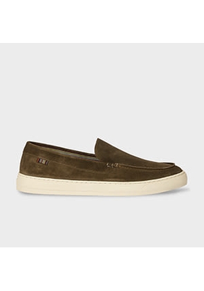 Paul Smith Brown Suede 'Simeon' Loafers