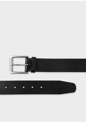 PS Paul Smith Black Leather 'Keeper' Belt