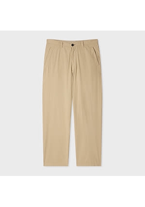 PS Paul Smith Relaxed-Fit Stone Cotton Chinos Brown