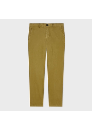 PS Paul Smith Green Organic Cotton-Blend Chinos
