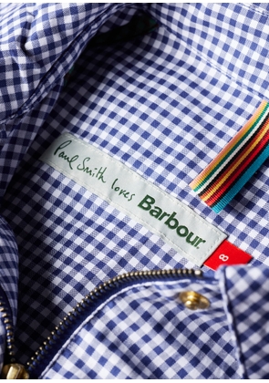 Paul Smith Loves Barbour Paul Smith loves Barbour - Women's Gingham 'Spey' Jacket Blue