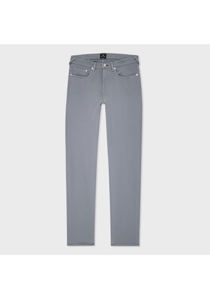 PS Paul Smith Mid Grey Tapered-Fit Garment Dyed Jeans
