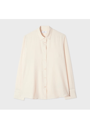 PS Paul Smith Women's Cream Silk-Blend Shirt White