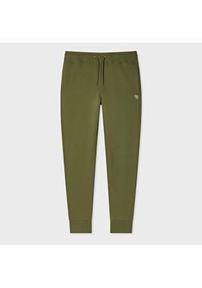 PS Paul Smith Green Zebra Logo Sweatpants