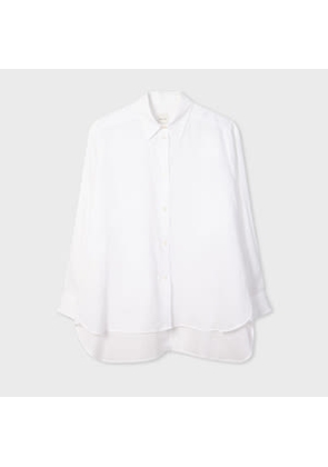 Paul Smith Women's White Linen Shirt