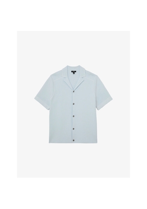 Mens Reiss Wandsworth Short-Sleeved Knitted Shirt