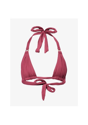 Womens Monday Morroco Halter-Neck Bikini Top