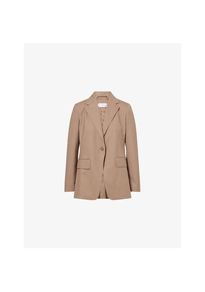 Womens Max Mara Single-Breasted Wool Blazer