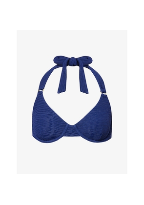 Womens Monday Honolulu Ring-Hardware Underwired Bikini Top