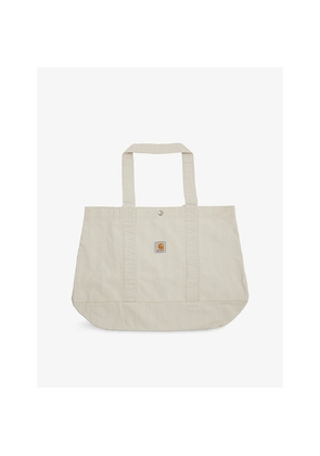 Mens Carhartt WIP Mercer Striped Cotton-Canvas Tote Bag