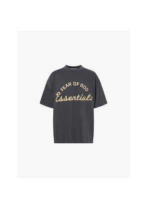 Mens Fear Of God Essentials Training 90's Cotton-Fleece T-Shirt