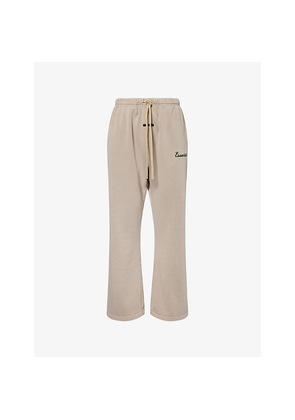 Mens Fear Of God Essentials Training Classic-Fit Flared Cotton Jogging Bottoms