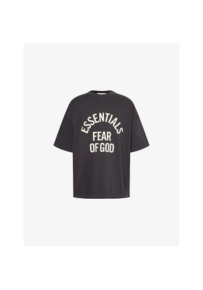 Mens Fear Of God Essentials Campus 90S Short-Sleeve Cotton-Jersey T-Shirt
