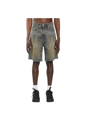 ''Drag Me To Hell'' Denim Shorts