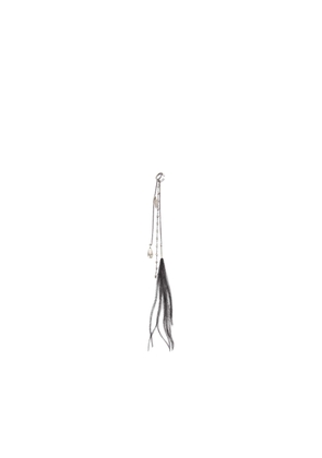 Fable Ear Cuff with Bead and Feather