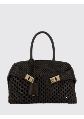 Handbag FERRAGAMO Woman color Dark