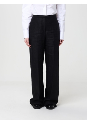 Pants AGNONA Woman color Black