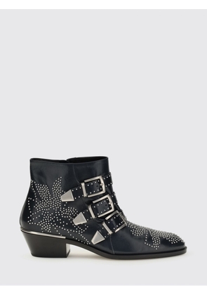 Boots CHLOÉ Woman color Navy
