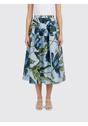 Skirt ERDEM Woman color Gnawed Blue
