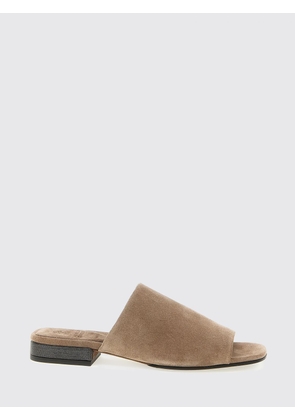 Heeled Sandal BRUNELLO CUCINELLI Woman color Brown