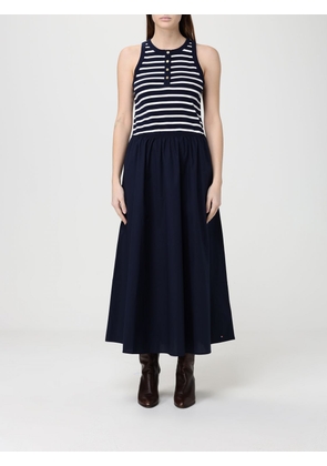 Dress TOMMY HILFIGER Woman color Blue